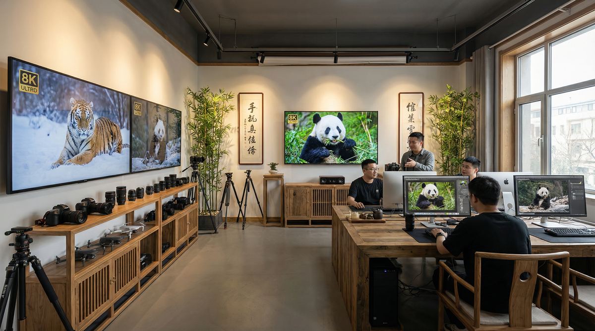 小马拉大车动物写真公司